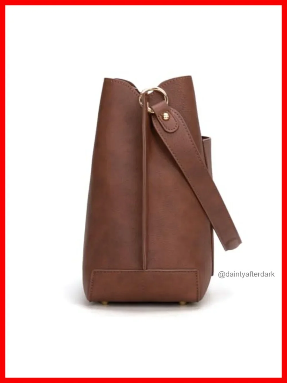 Medium Hobo Bag with 3 Compartments, Center Zip Divider, Detachable Crossbody